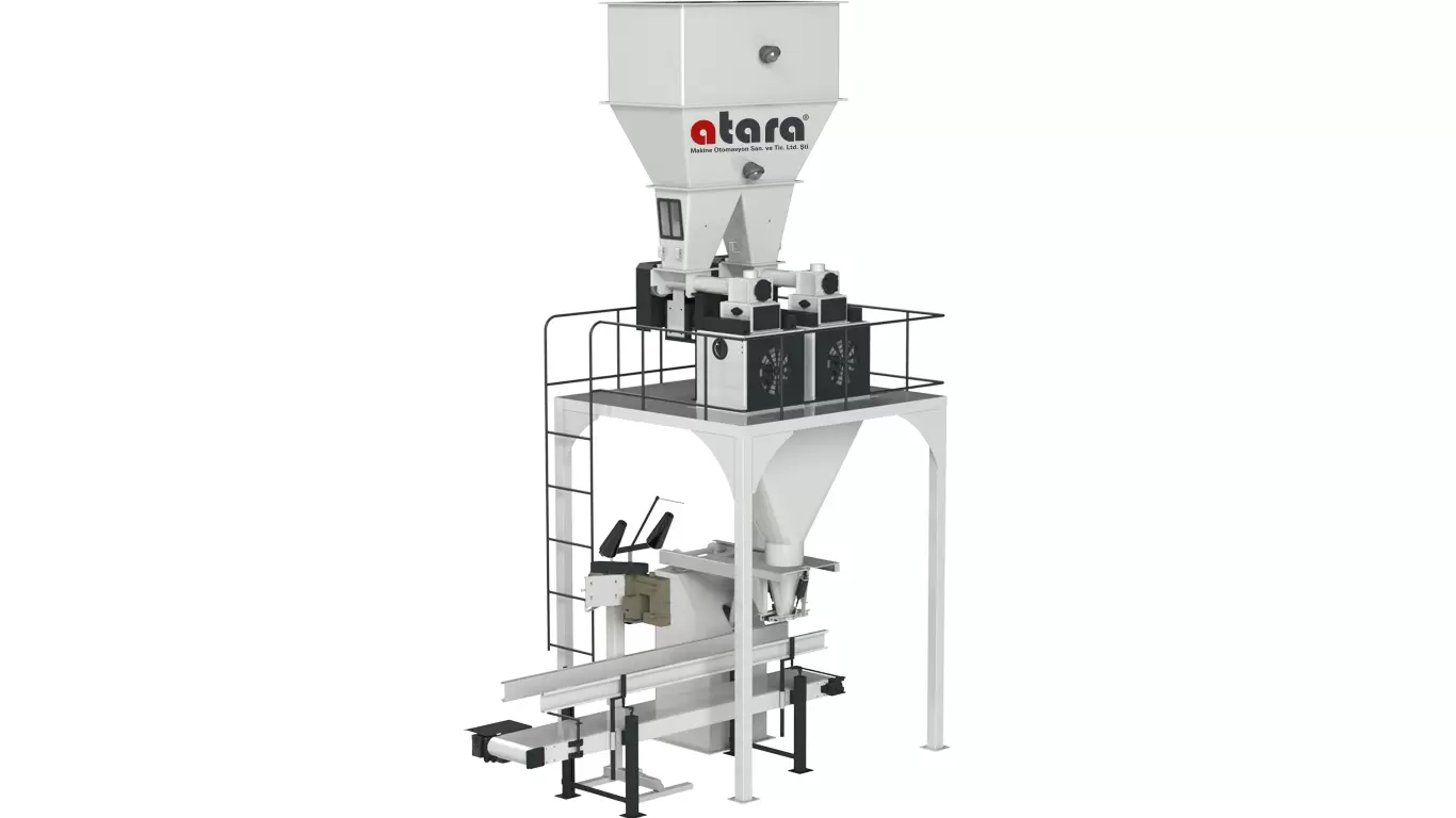 Double Weighing Single Station Packaging Machine (25-50 KG)